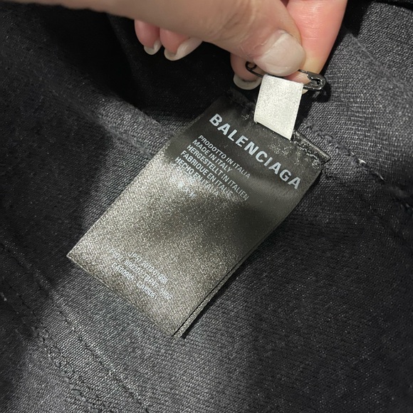 Balenciaga Shrunken Denim Jacket - Picture 3 of 7